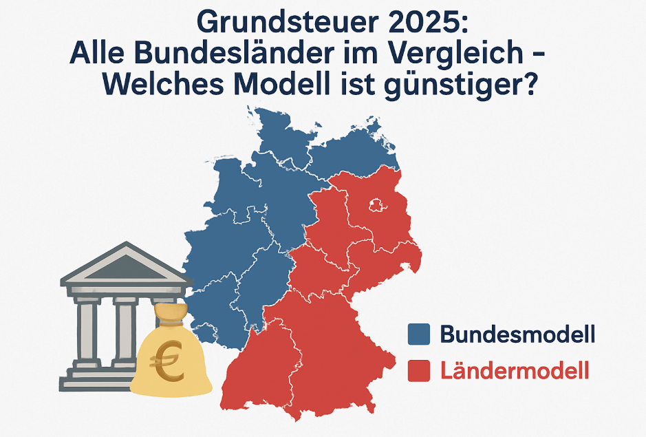 Grundsteuer 2025 Bundesländer Vergleich - Interaktive Karte und Kostenanalyse