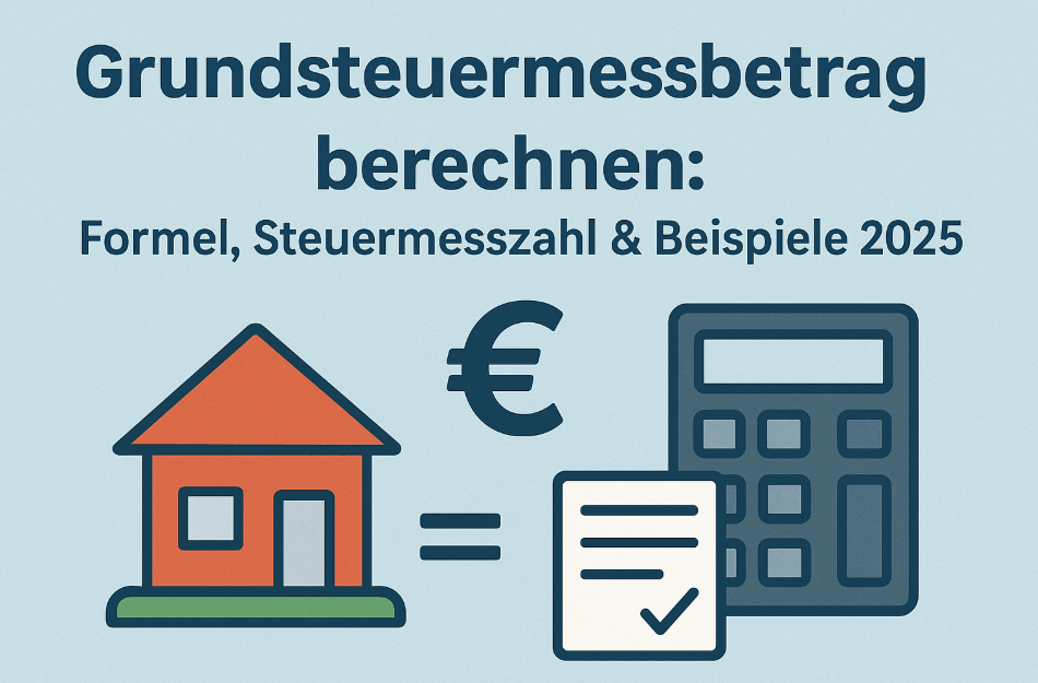 Grundsteuermessbetrag berechnen: Formel, Steuermesszahl & Beispiele 2025